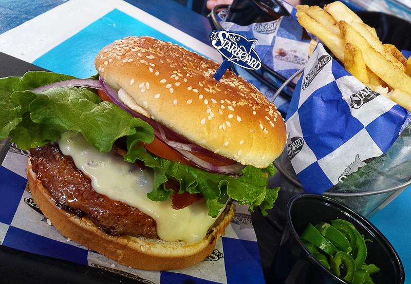 If this Starboard burger is any indication, the food at Starboard Claw will be just as good. It's hard to get past The Starboard's signature crushes, but breakfasts, lunches and dinners there are beachy traditions for locals and visitors alike.
BOB YESBEK PHOTO